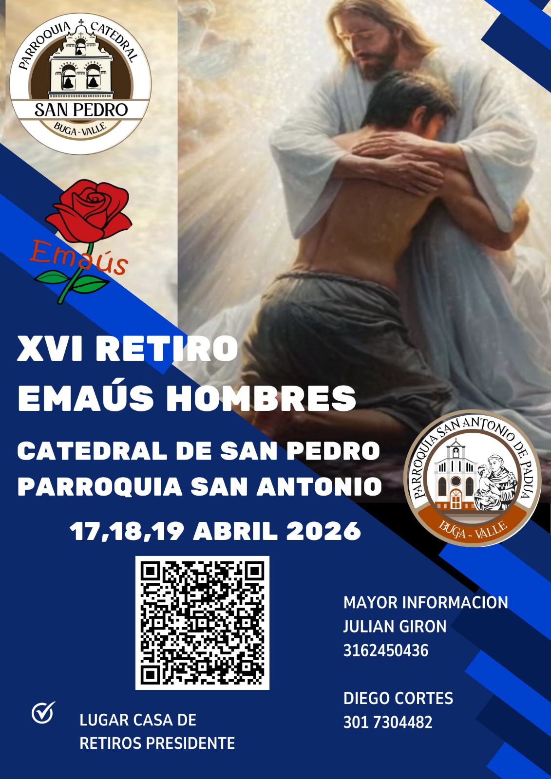 Retiro Emaús Hombres Abril 2026