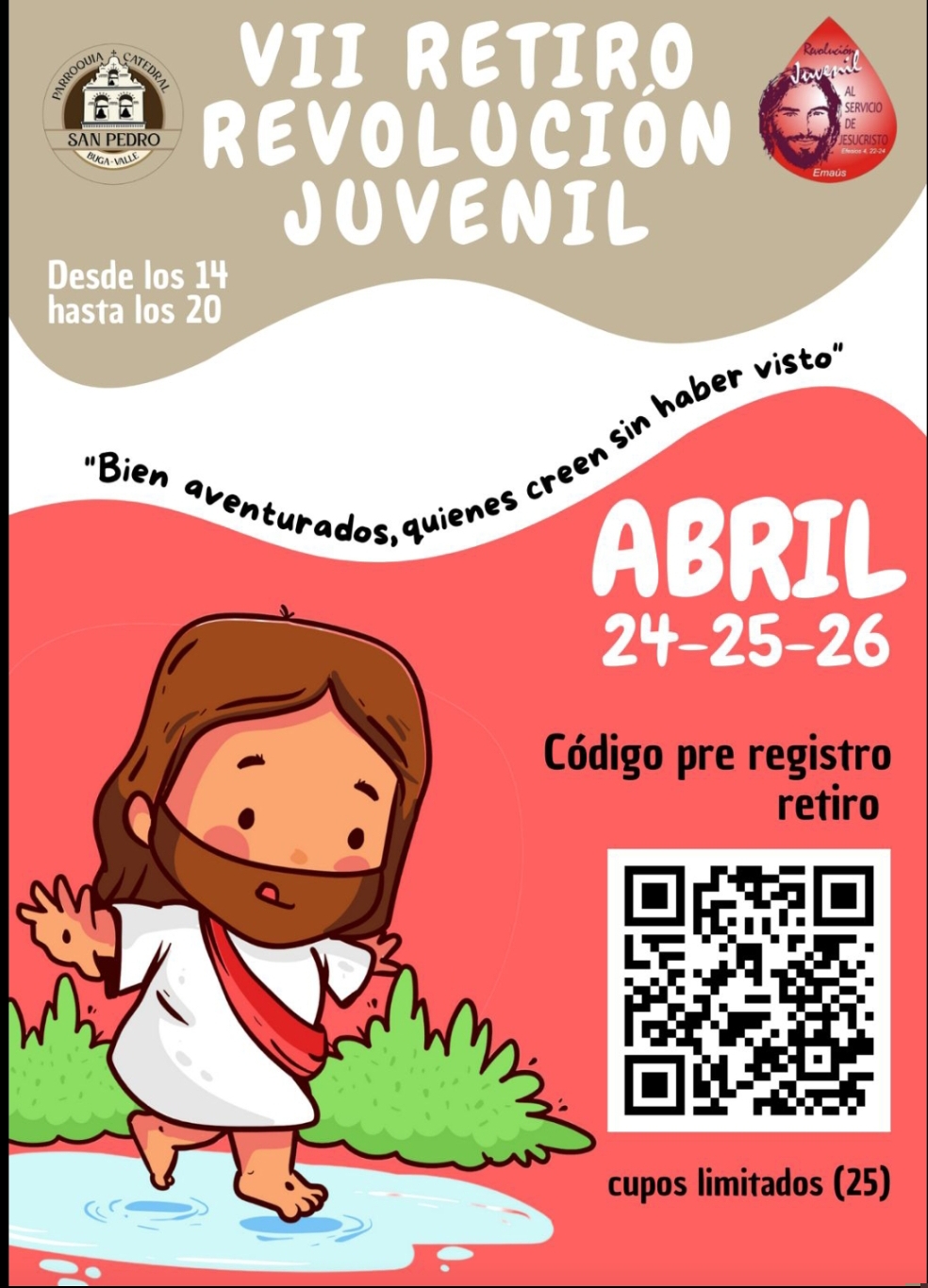 VII Retiro Revolución Juvenil abril 2026