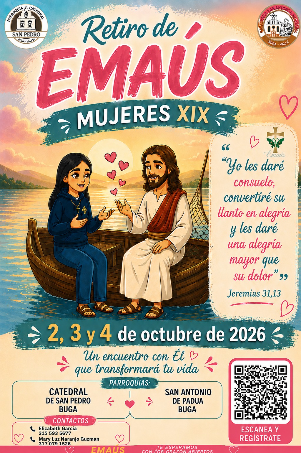 Retiro Emaús Mujeres Octubre 2026